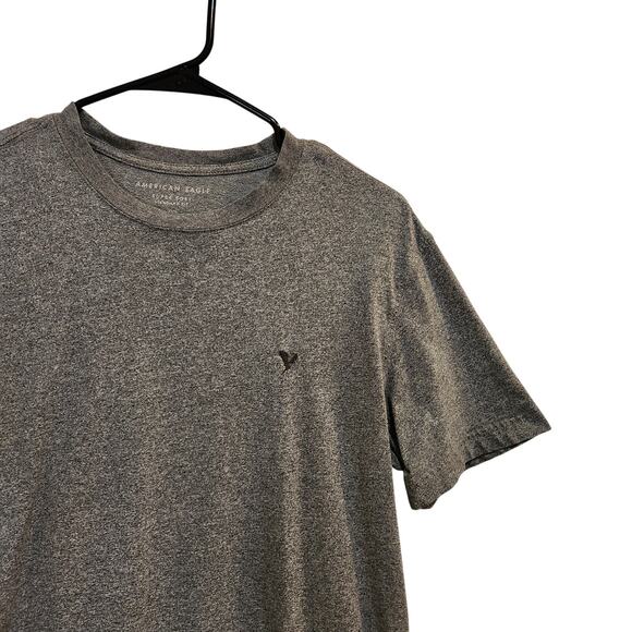 American Eagle AE Short Sleeve Crew Neck Standard Fit Super Soft Logo T-Shirt S - Picture 5 of 8